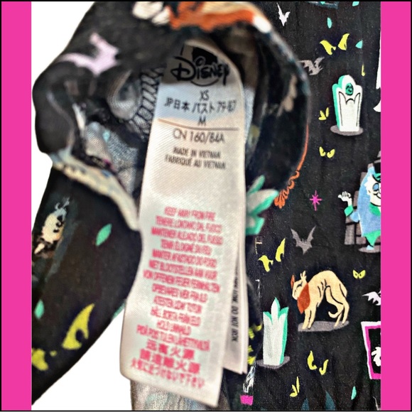 DISNEY HAUNTED MANSION CRISS-CROSS DETAILED BACK T-SHIRT XS - Picture 9 of 11